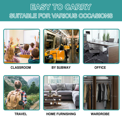 Jaysuing Space Purification Card Lanyard Easy to Carry Portable Space Air Purification Protection Card Sticker-CLEJOY