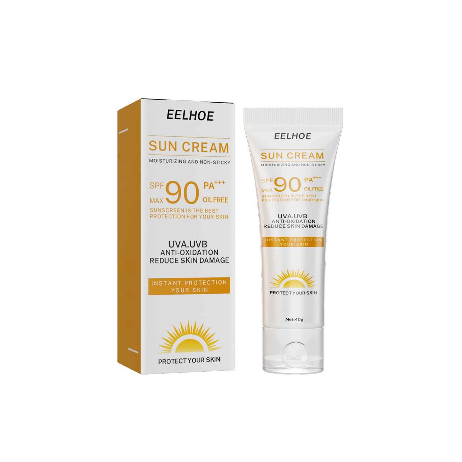 EELHOE Isolation Cream Nourishes the face and body skin without making it look white. Refreshing and non-greasy in summer.-CLEJOY
