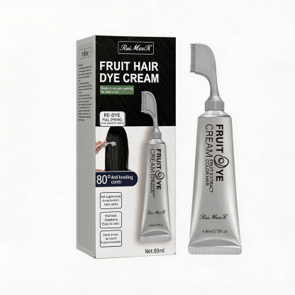 RuiMewK™ No-Mix Fruit Hair Dye - Instant Black & Grey Coverage