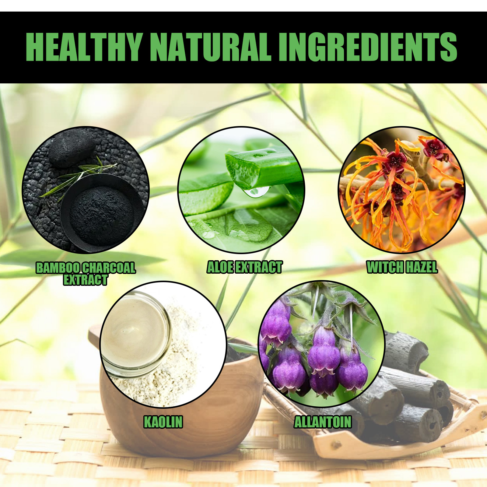 EELHOE Bamboo Charcoal Blackhead Remover Peel-Off Mask Deep Cleans Pores and Acne T-Zone Oil Control Peel-Off Mask