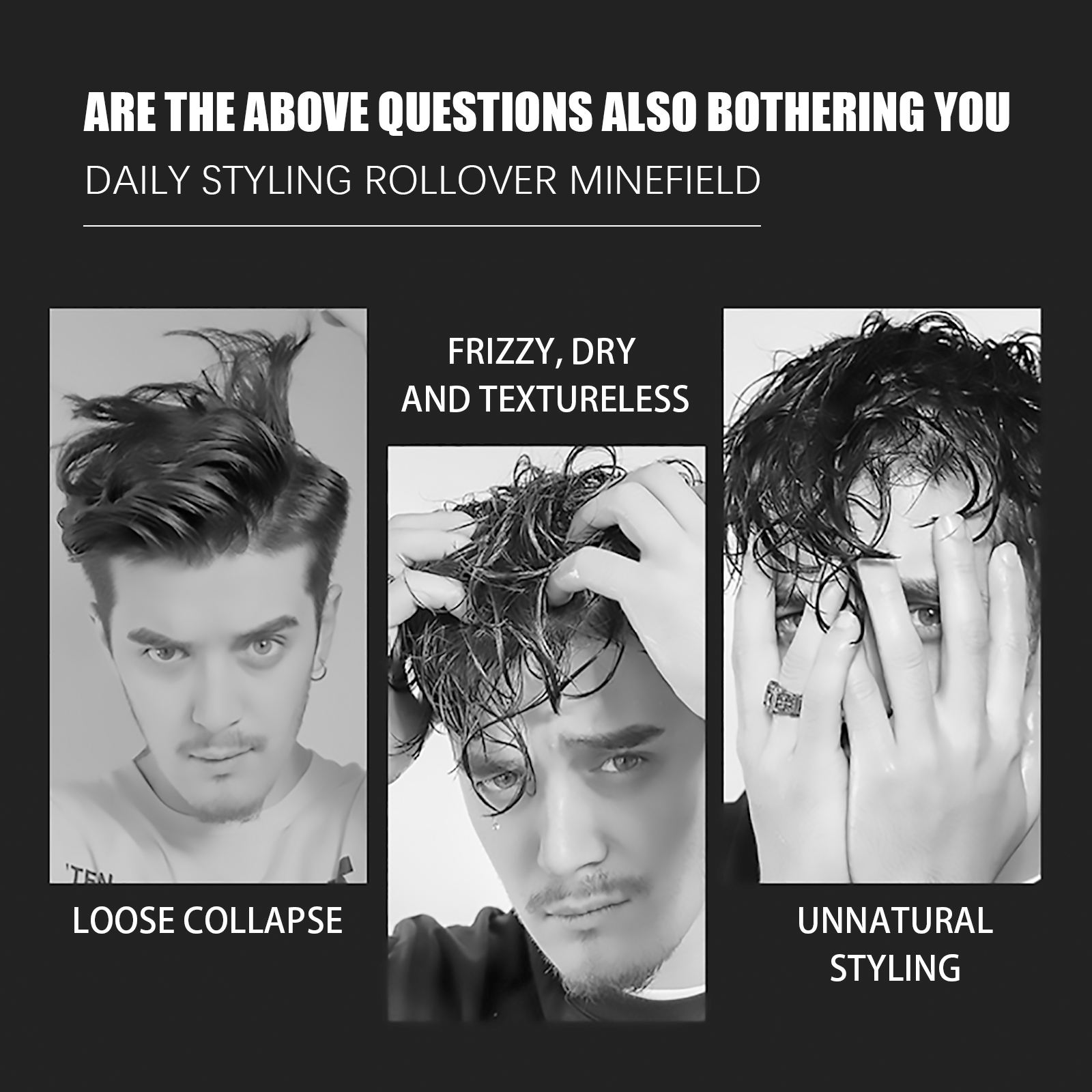 Jaysuing Hair Styling Spray (30ml box) Hair styling moisturizing fragrance long-lasting hair styling gel water-CLEJOY