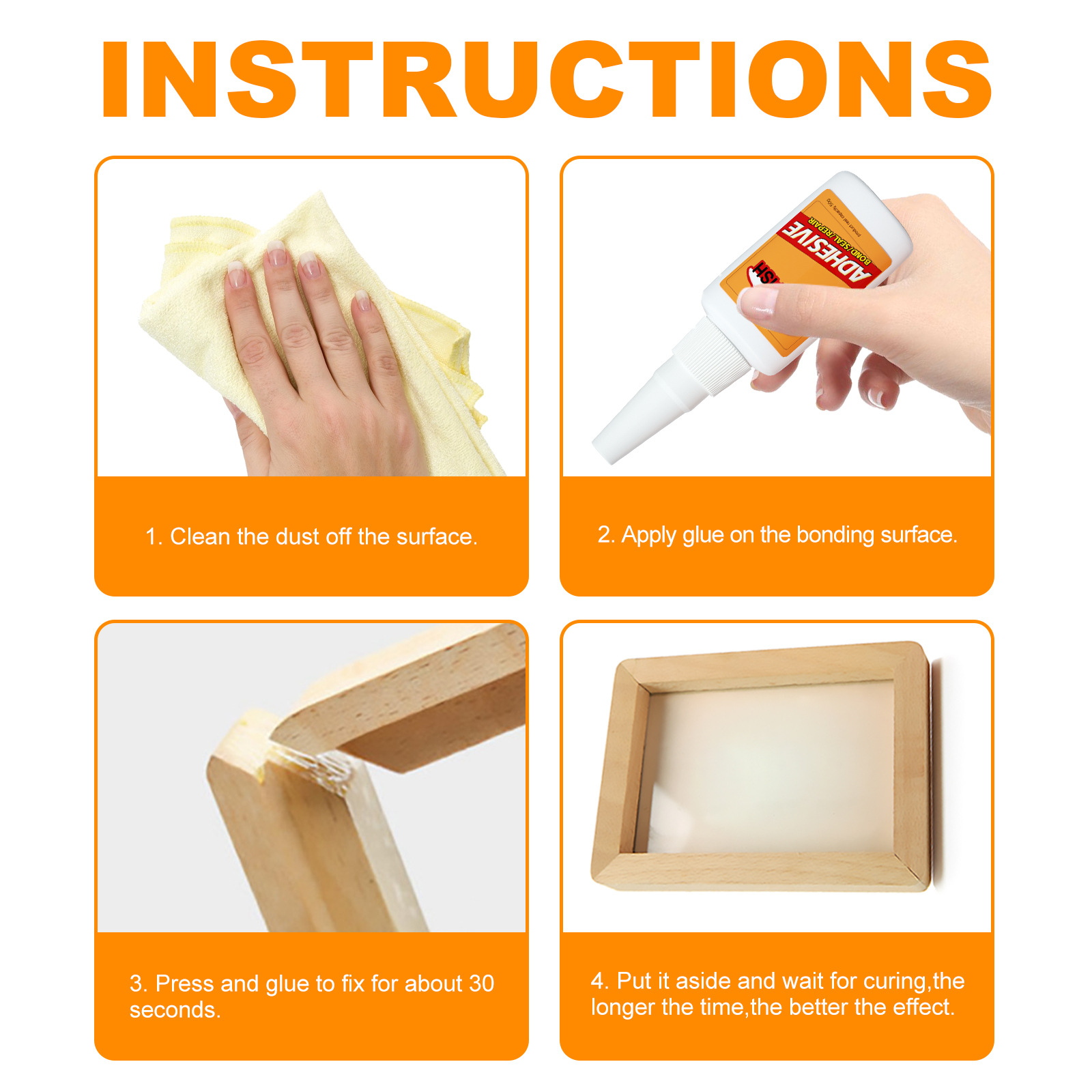 Jue-Fish multi-purpose repair glue plastic metal glass shoe repair glue sports shoe adhesive