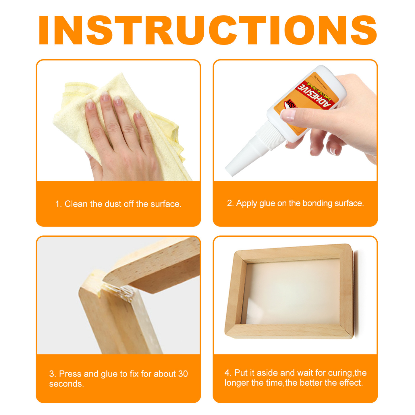 Jue-Fish multi-purpose repair glue plastic metal glass shoe repair glue sports shoe adhesive