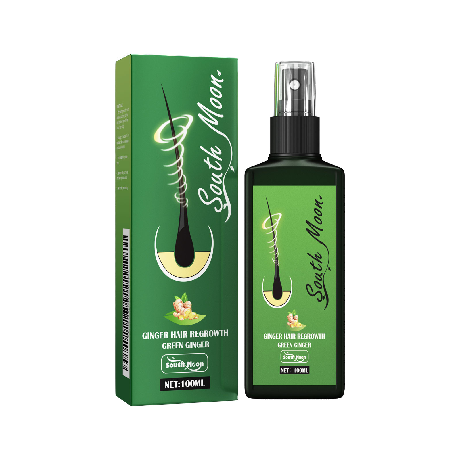 South Moon Hair Care Spray Hair Nutrition Nourishing Massage Repair Hair Care Scalp Care Liquid