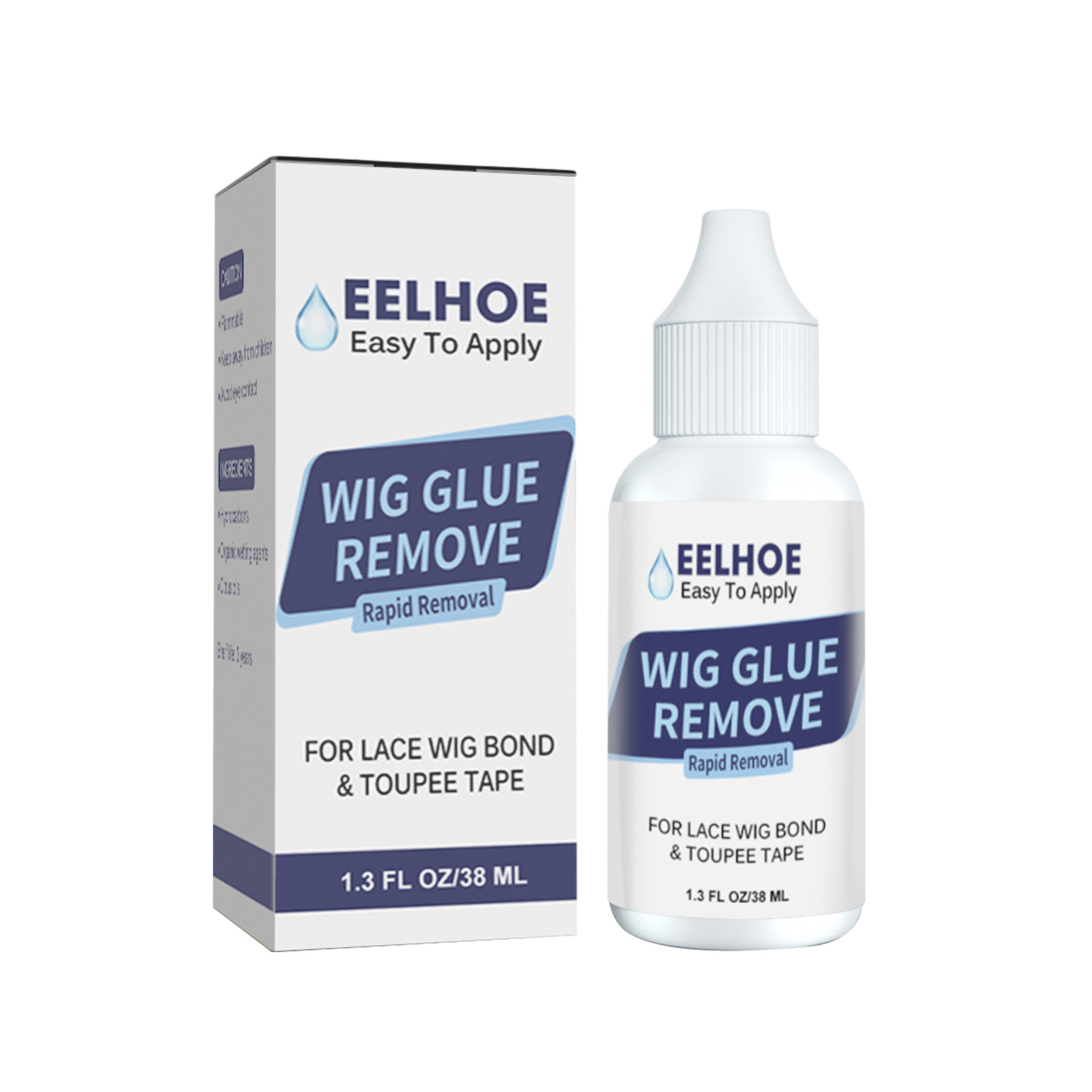 EELHOE wig glue skin invisible liquid glue hair weaving hair replacement quick hair removal block glue wig glue remover-CLEJOY