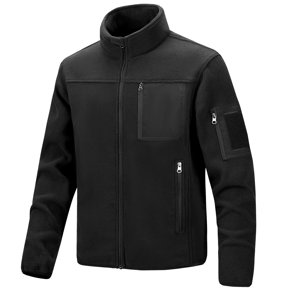 Plus-Size Men's Polar Fleece Jacket