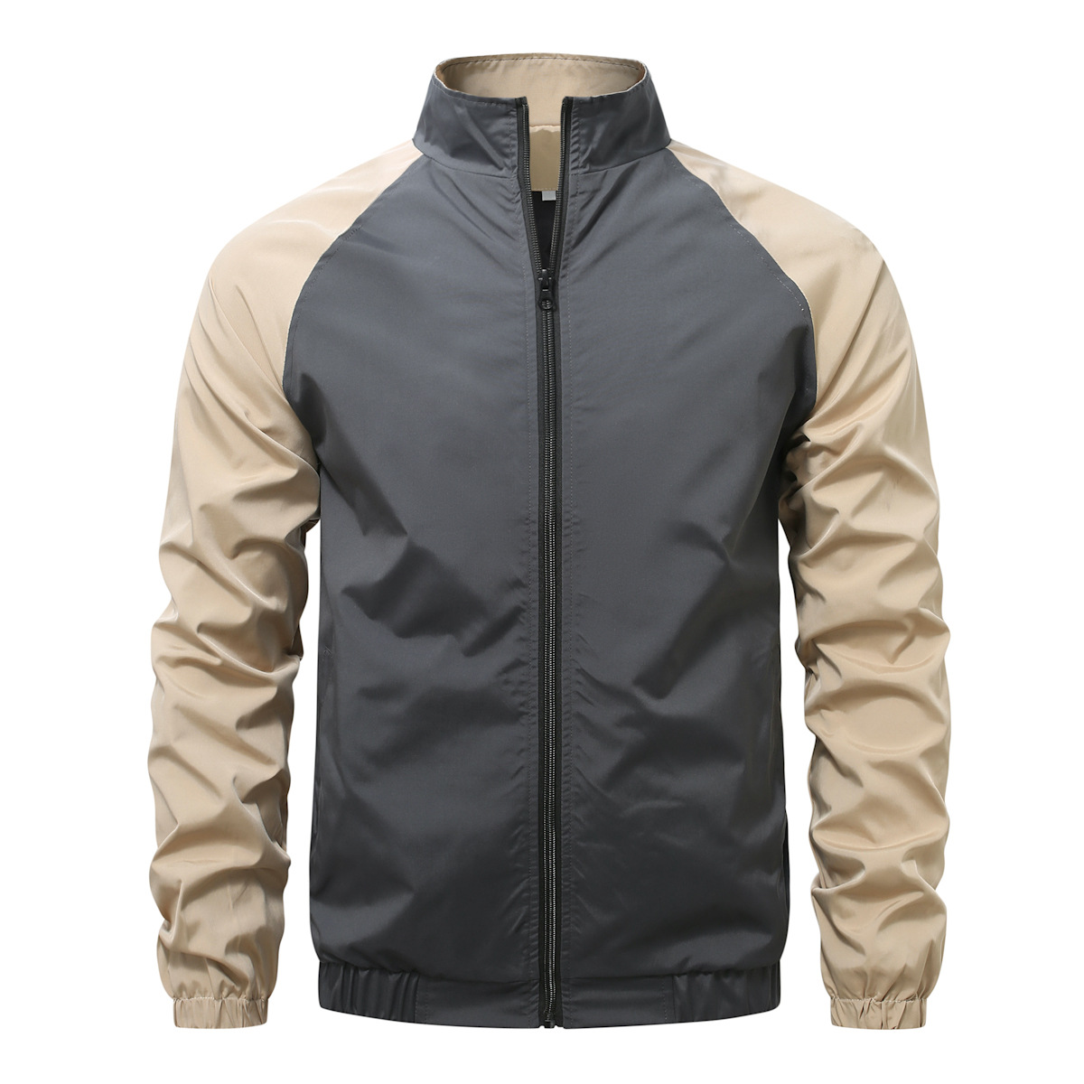 Men's Contrast Color Jacket