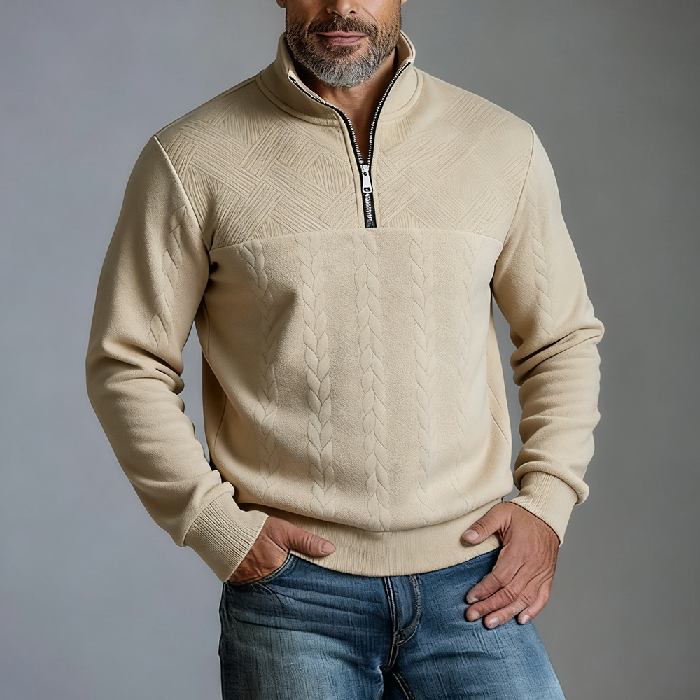 Men's Zipper Sweatshirt