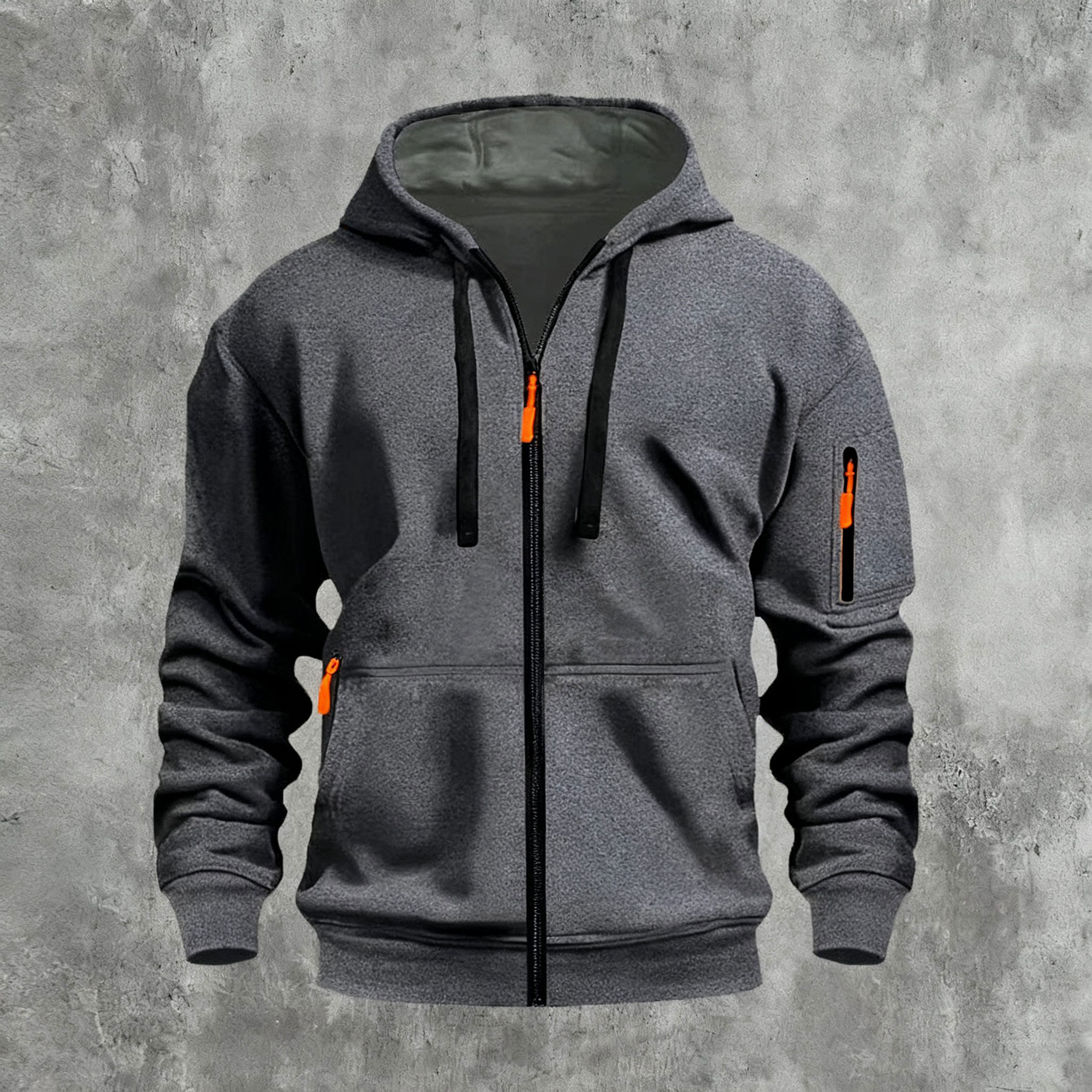 Men's Solid Color Hoodies Tops