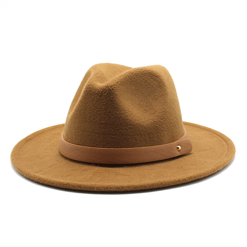 Light Coffee Woolen Hat