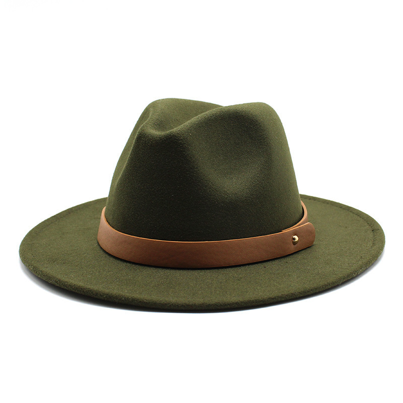 Army Green Woolen Hat