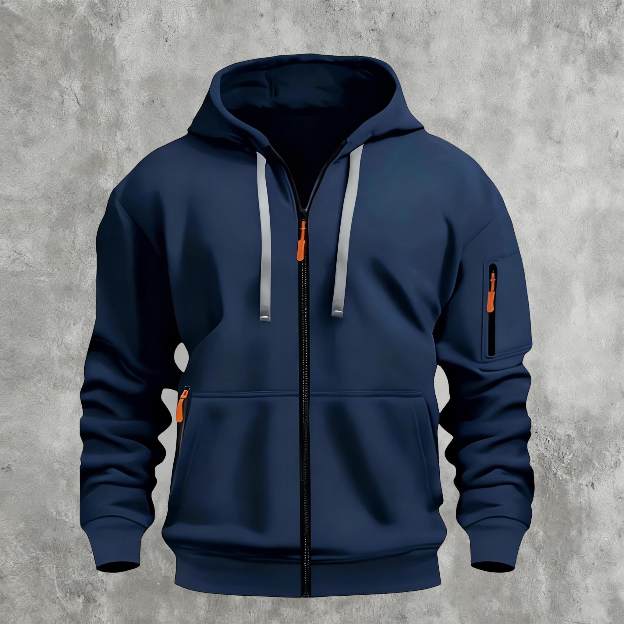 Men's Solid Color Hoodies Tops