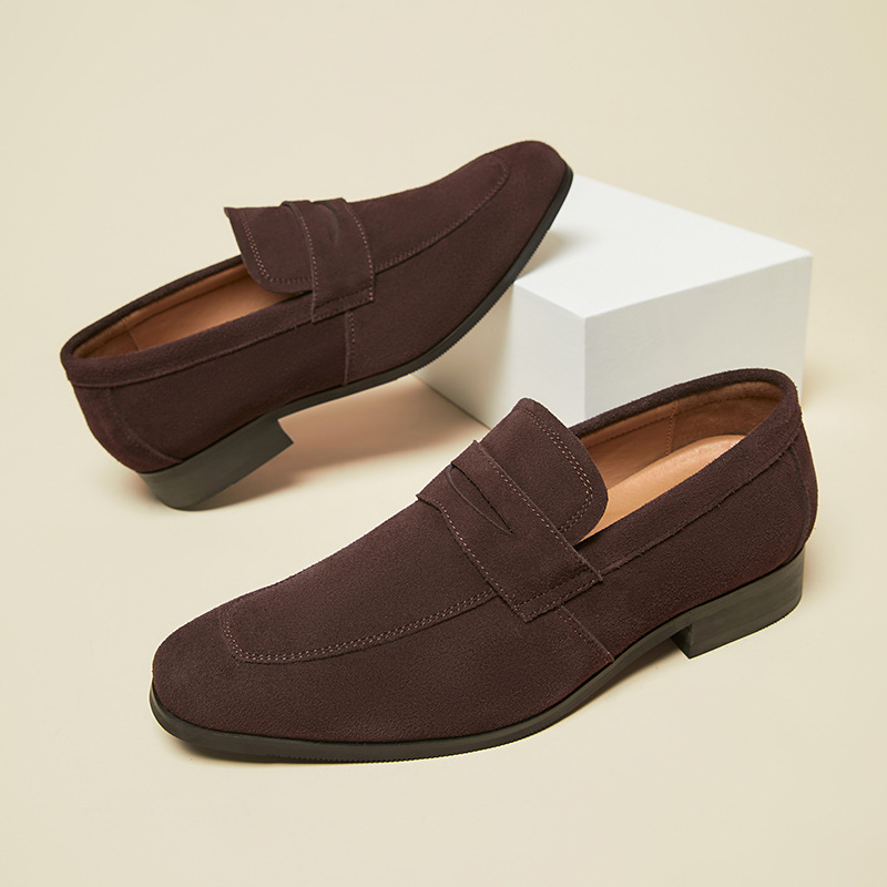 Men's Retro Nubuck Loafers