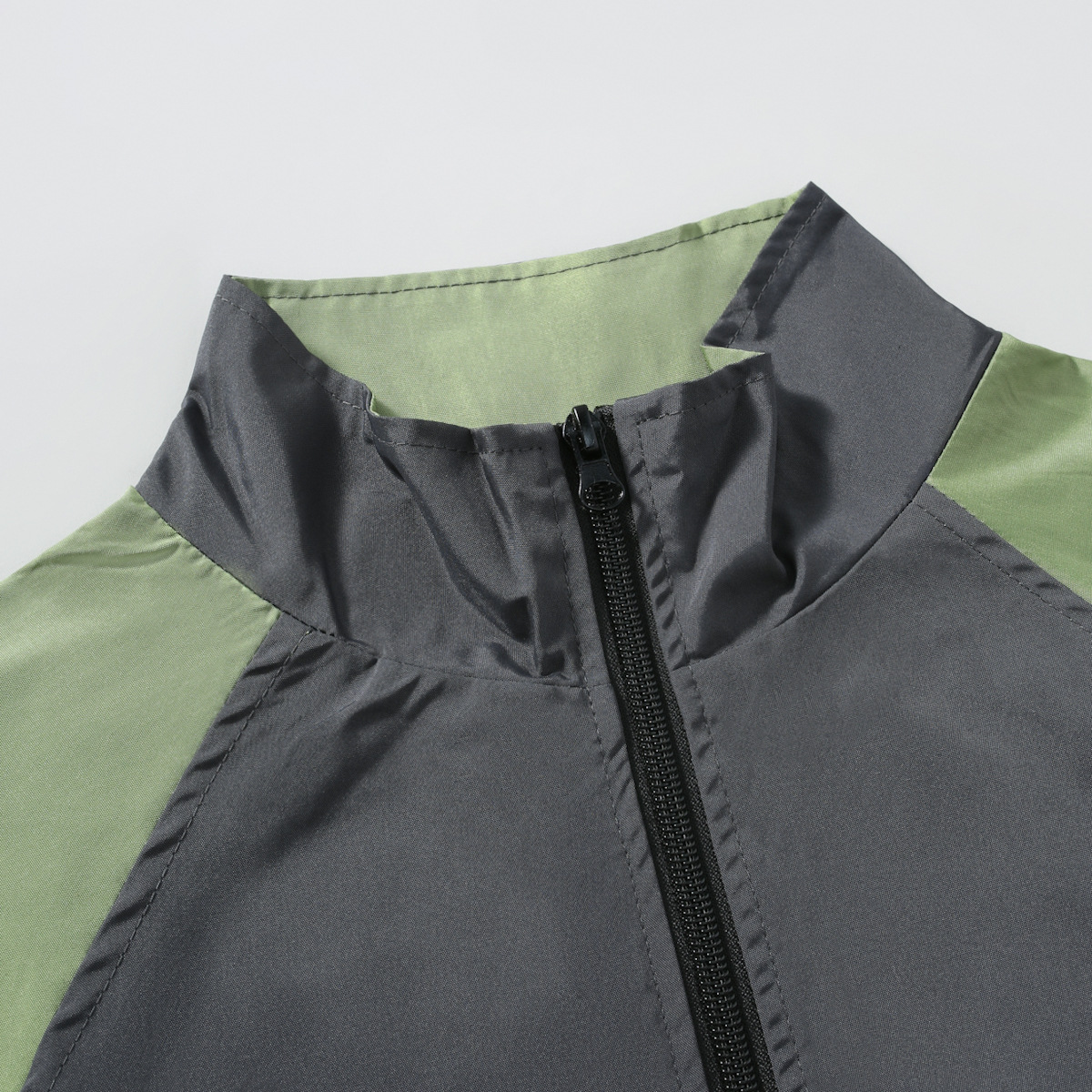 Men's Contrast Color Jacket