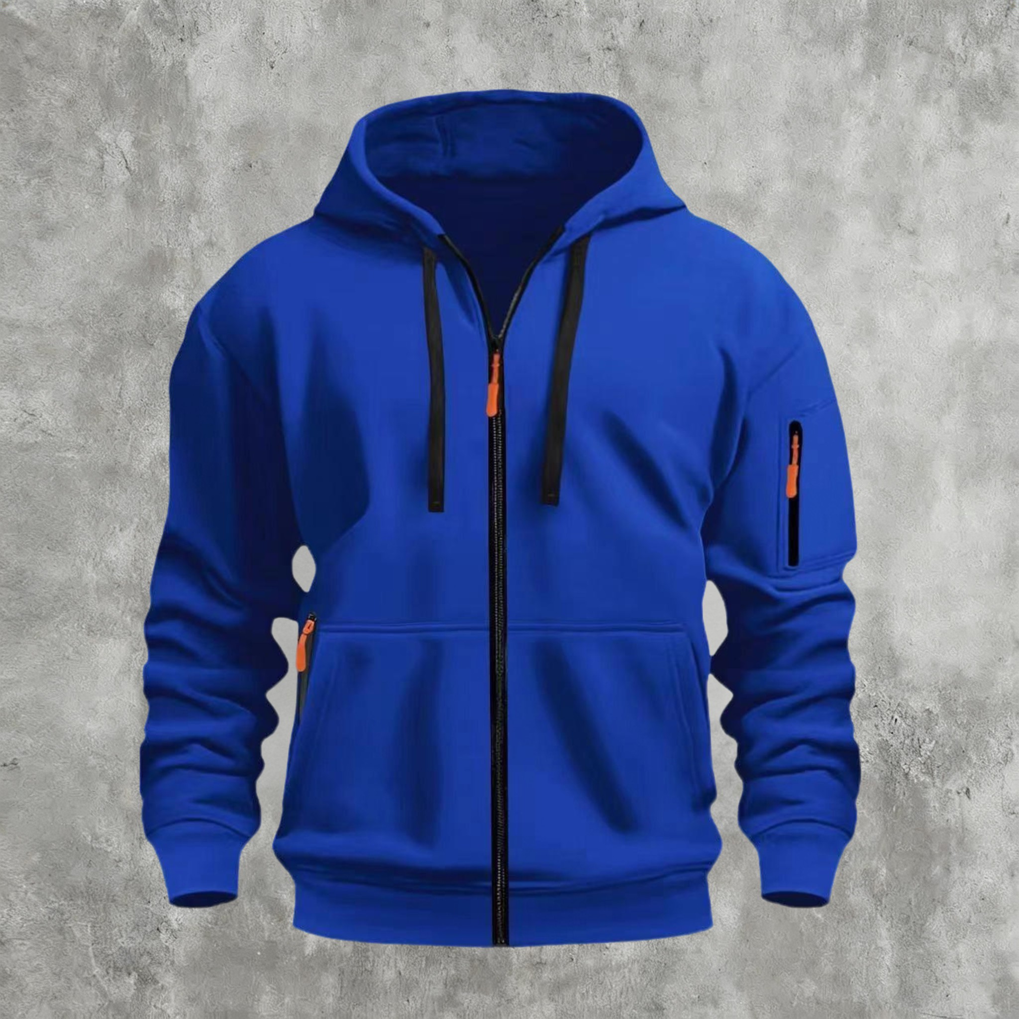 Men's Solid Color Hoodies Tops