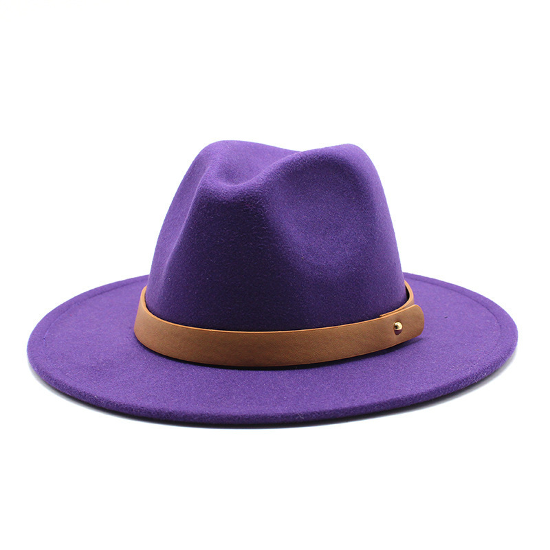 Purple Woolen Hat