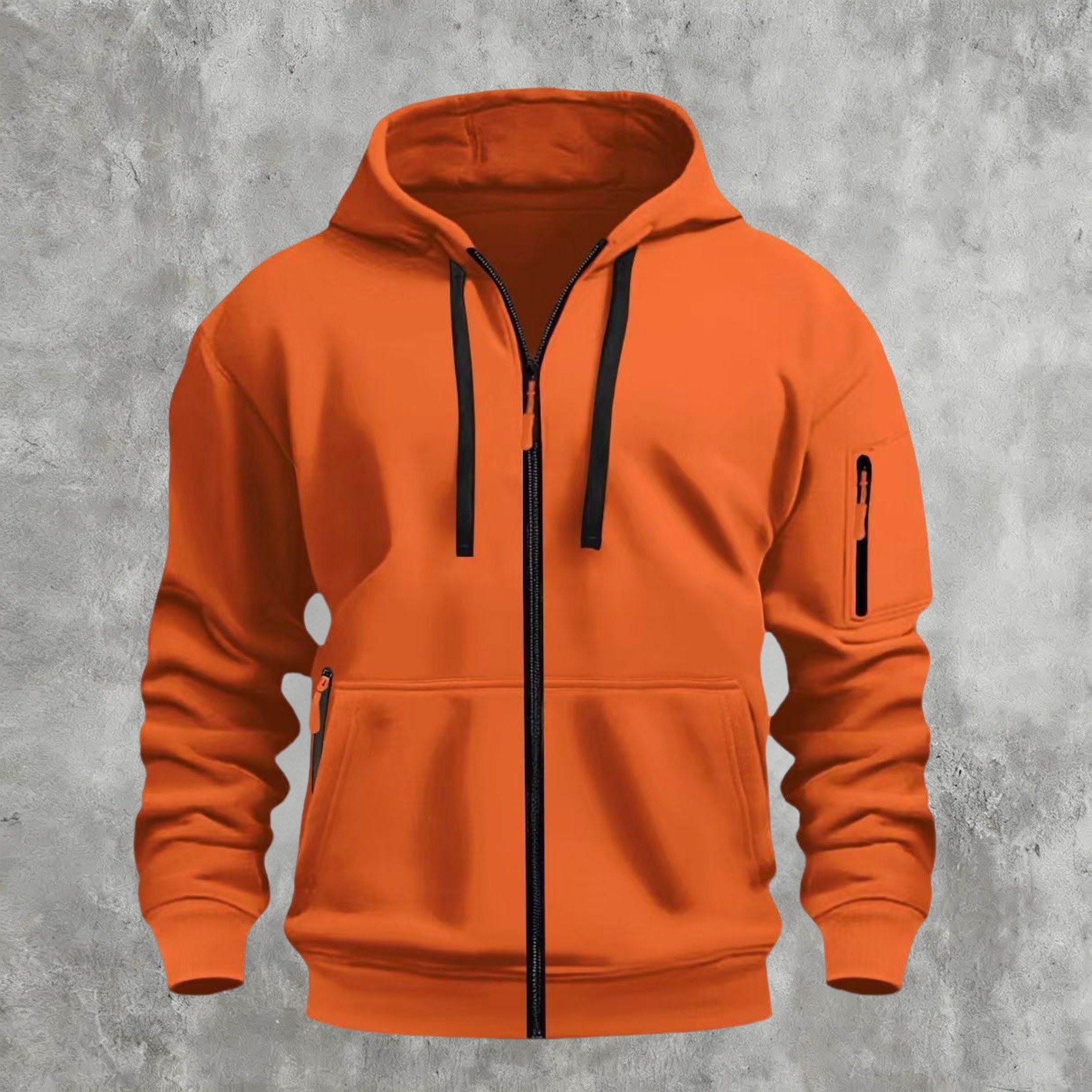 Men's Solid Color Hoodies Tops