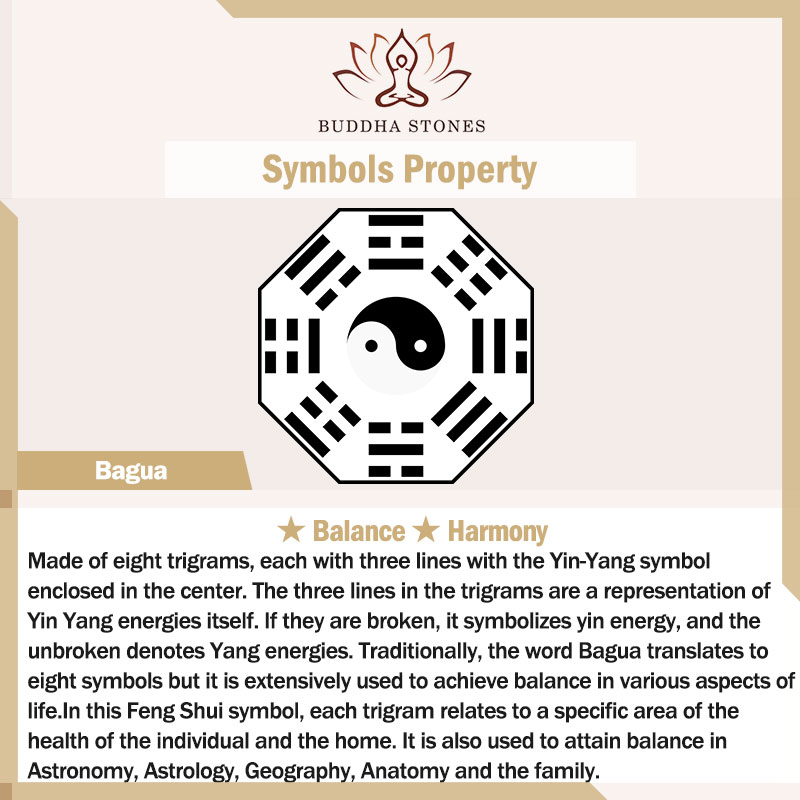 Buddha Stones Black Obsidian Bagua Yin Yang Strength Necklace Pendant Necklaces & Pendants BS 2