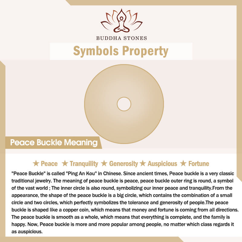 Buddha Stones White Jade Peace Buckle Mountains And Sea Luck Necklace Pendant Necklaces & Pendants BS 2