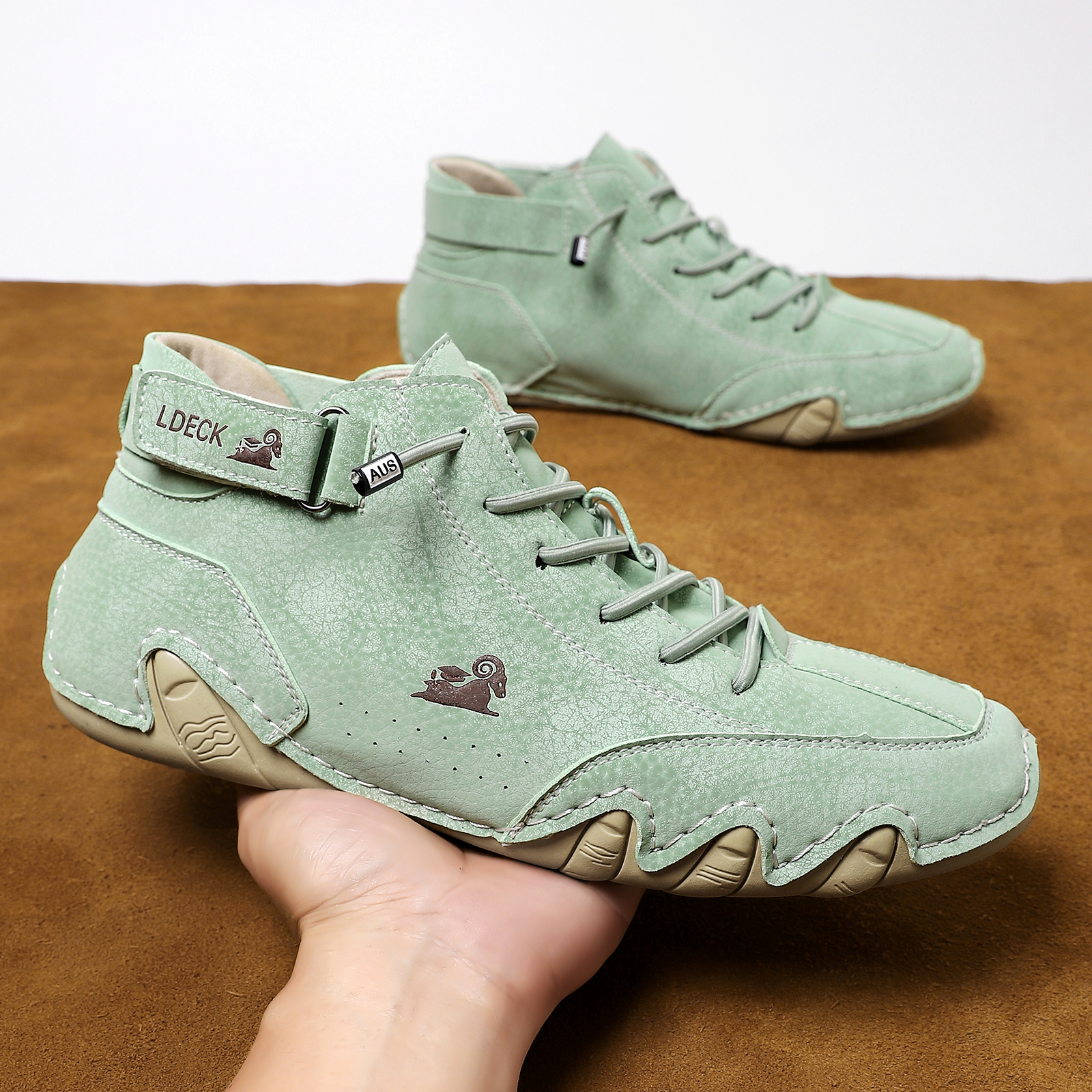 High-Top Octopus Men's Casual Short Boots