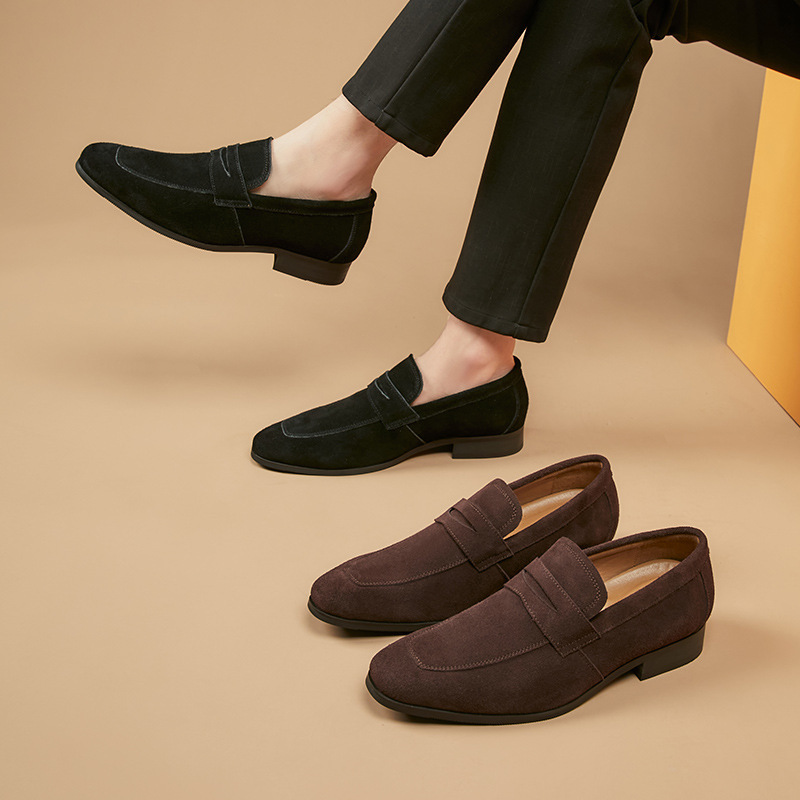 Men's Retro Nubuck Loafers