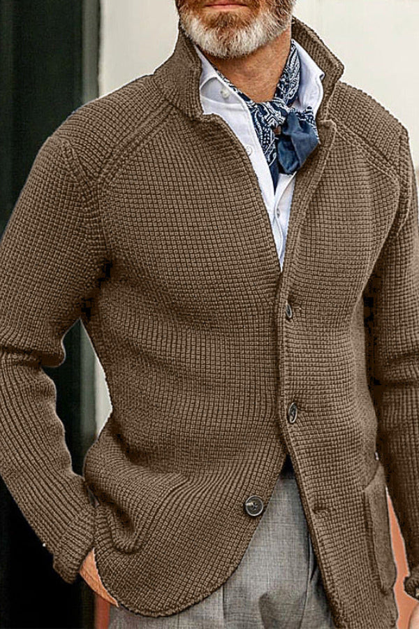 Men's Long Sleeve Thickening Cardigan Warm Casual Jacket