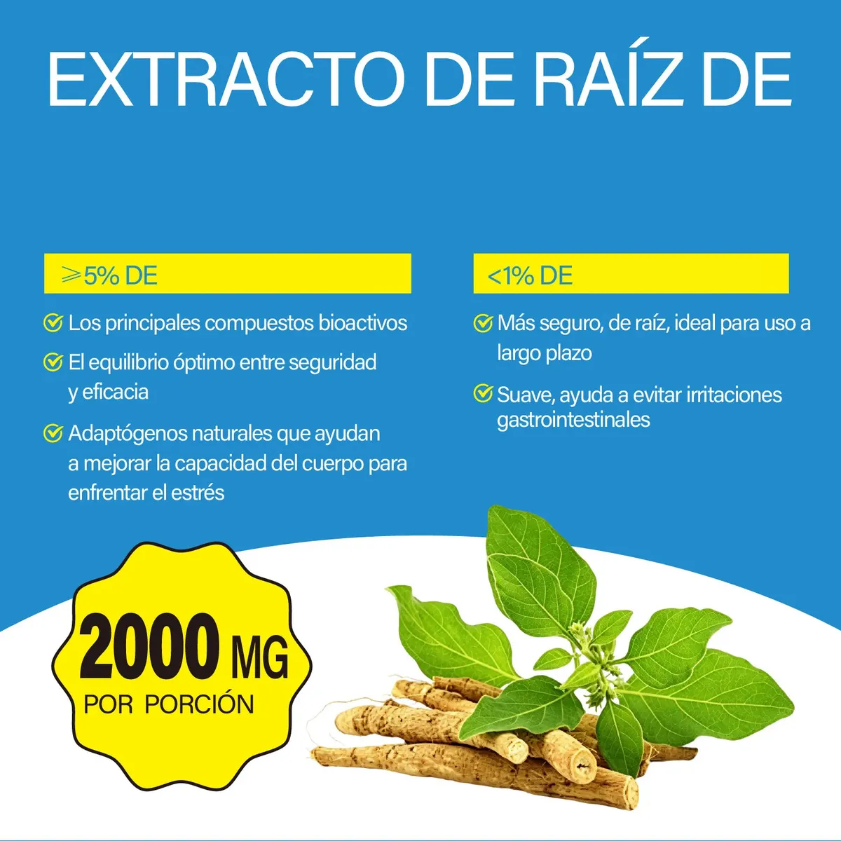 Gwynne Gominolas De Vitaminas skm-66 Ashwasandha Maca Root 60gomit Sin Sabor