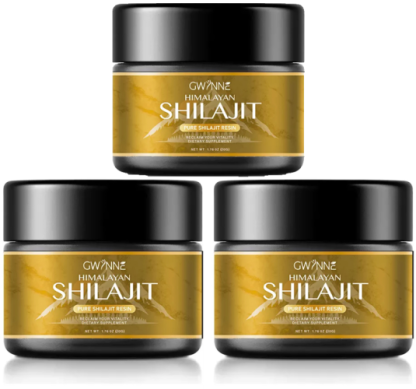 Gwynne Resina De Shilajit Natural Pura Orgánica Del Himalaya Color 3pcs