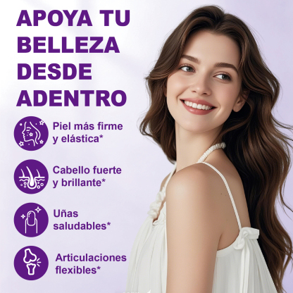 Gwynne Péptidos de Colágeno Múltiples 4000 mg,con Biotina y Ácido Hialurónico,300 Cápsulas