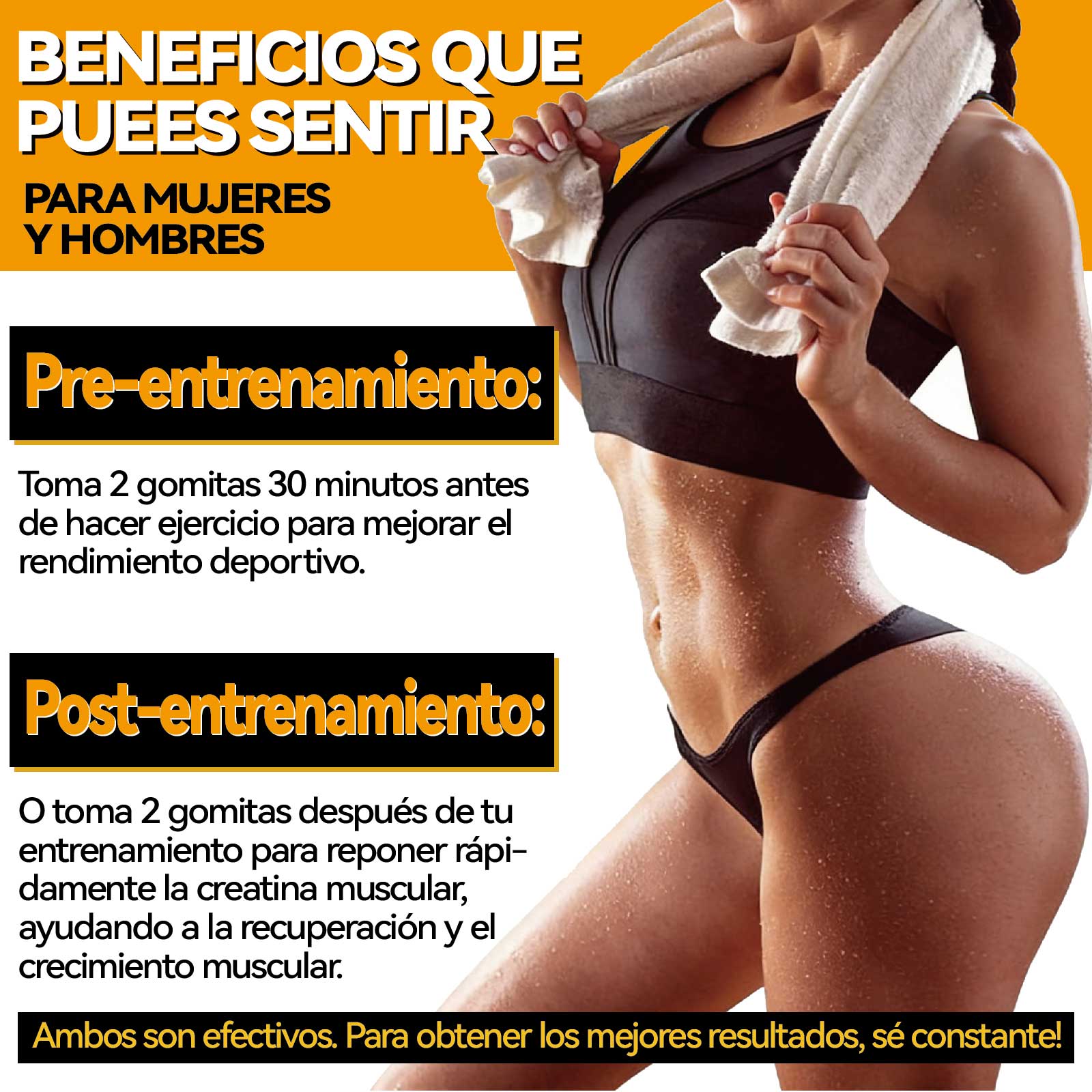 Gwynne Creatina Monohidrato Complejo Avanzado Suplemento Con Taurina,piper Nigrum,vitamina B6 Y B12,crecimiento Muscular,crecimiento De Las Caderas,salud De Las Articulaciones Y La Piel,60 Gummies