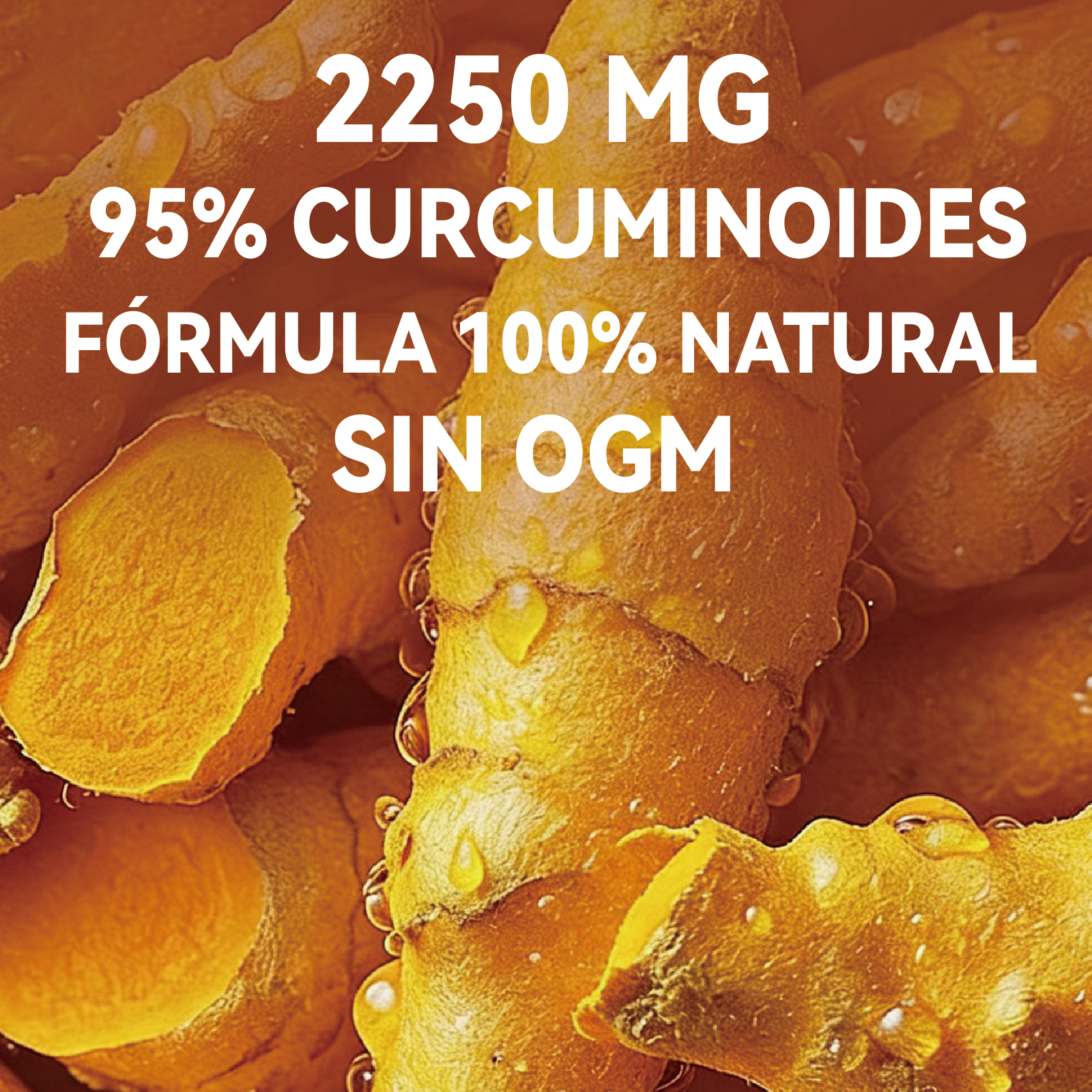 Gwynne Curcumin Turmeric 2250mg 90 Capsules- Curcuminoides Al 95% Con Extracto Orgánico De Cúrcuma ,gengibre,pimienta Negra Y Extracto De Propólis De Abejas,apoyo Diario A La Salud Articular E Inmune