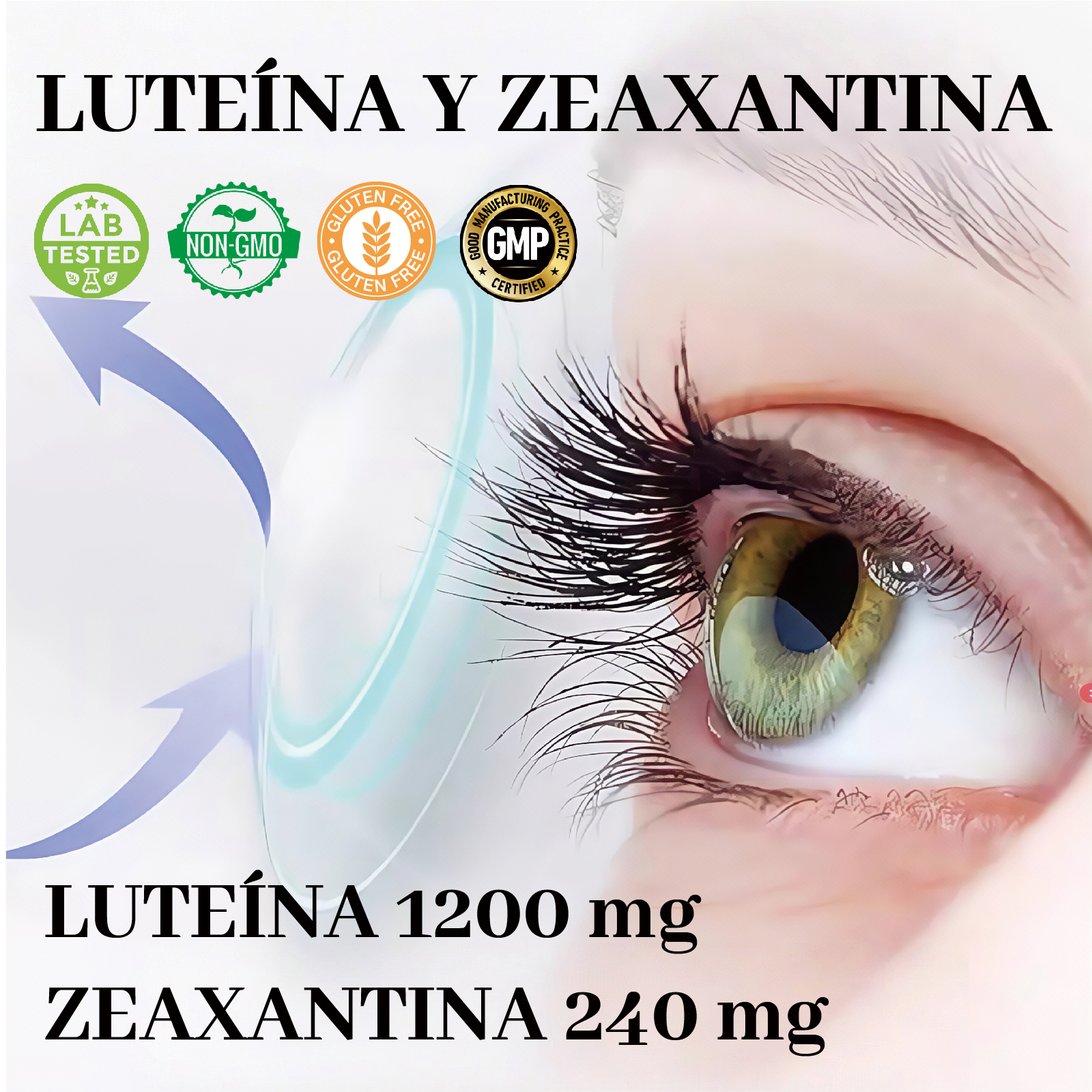 Gwynne Gummies De Luteína 60 Gummie,suplemento De Vitaminas Y Minerales Oculares Con 40mg De Luteína Y 8mg De Zeaxantina,vitaminas Gomosas Para El Apoyo A La Salud Ocular