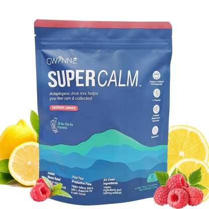 Mezcla De Bebidas En Polvo Supercalm Suplementos Frambuesa E