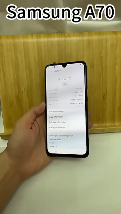 SAMSUNG Galaxy A70 6+128GB 6.7 inch Screen,Android 9.0,Unlocked Cell Phone,Black Smartphone