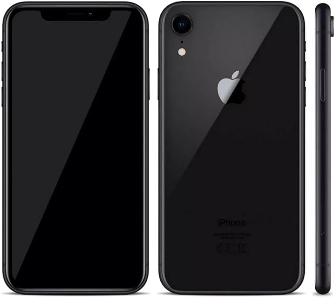 Apple iPhone XR 64GB 128GB 256GB Black iOS 12 6.1 Inches Fully Unlocked Resolution-1792 x 828
