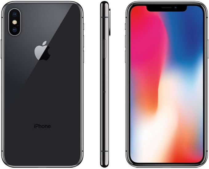 Apple iPhone X 64GB 256GB Unlocked Cell Phone,iOS 16,5.85 Inches,Smartphone,Black,Resolution-3840 x 2160