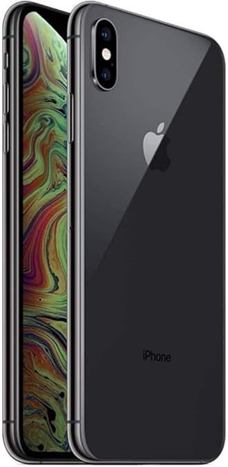 Apple iPhone XS Max 64GB 256GB Fully Unlocked iOS 12 Cell Phone 6.5 Inches Black Resolution-2688 x1242