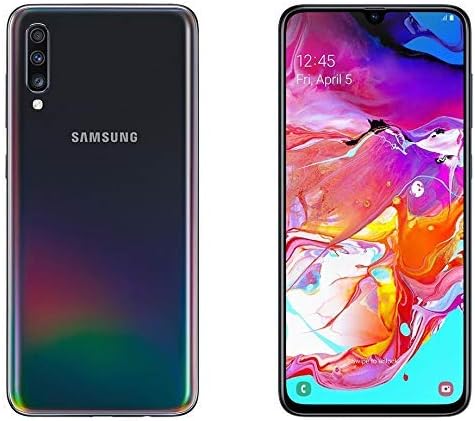 SAMSUNG Galaxy A70 6+128GB 6.7 inch Screen,Android 9.0,Unlocked Cell Phone,Black Smartphone