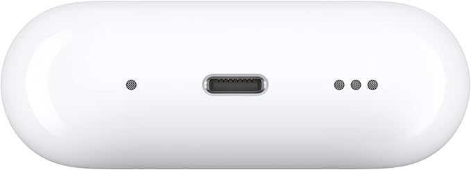 Apple AirPods Pro 2 Wireless Earbuds, Bluetooth Headphones, Active Noise Cancellation, Hearing Aid Feature, Transparency, Personalized Spatial Audio, High-Fidelity Sound, H2 Chip, USB-C Charging