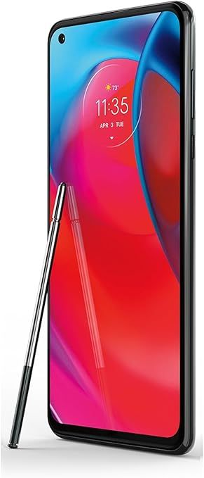 Motorola Moto G Stylus (2021) 4+128GB 6.8 Inches Android 11.0 Unlocked Cellphone Resolution-1080 x 2400