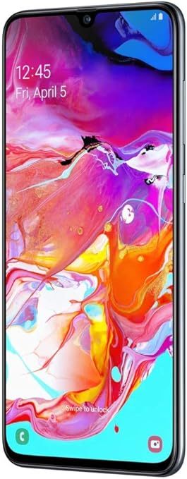 SAMSUNG Galaxy A70 6+128GB 6.7 inch Screen,Android 9.0,Unlocked Cell Phone,Black Smartphone