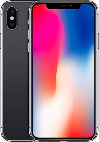 Apple iPhone X 64GB 256GB Unlocked Cell Phone,iOS 16,5.85 Inches,Smartphone,Black,Resolution-3840 x 2160