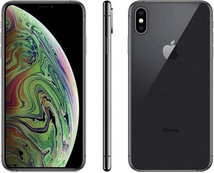 Apple iPhone XS Max 64GB 256GB Fully Unlocked iOS 12 Cell Phone 6.5 Inches Black Resolution-2688 x1242