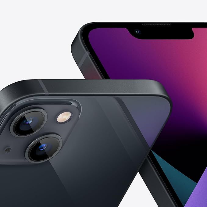 Apple iPhone 13 128GB 256GB 512GB,iOS 16 Smartphone,6.1 Inches,Unlocked Cell Phone,Black