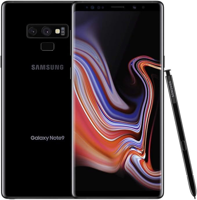 SAMSUNG Galaxy Note 9 128GB 512GB,Android 8.1,Black,Cell Phone Unlocked,6.4 Inches,Resolution-1440 x 2960