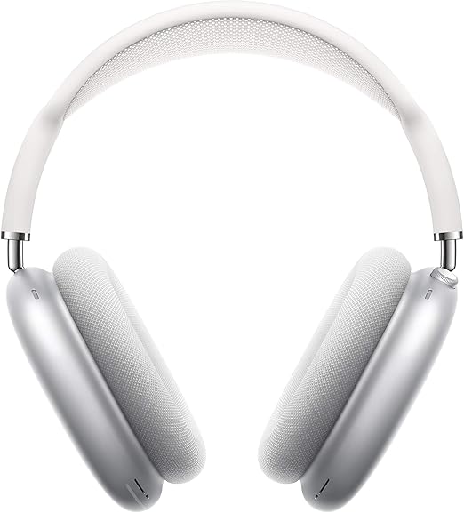Apple AirPods Max Wireless Over-Ear Headphones, Active Noise Cancelling, Transparency Mode, Personalized Spatial Audio, Dolby Atmos, Bluetooth Headphones for iPhone