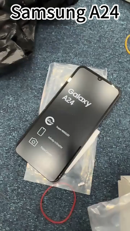 SAMSUNG Galaxy 4G A245 128GB Unlocked Android 13 6.1 Inches Cell Phone,Resolution-1080 x 2408