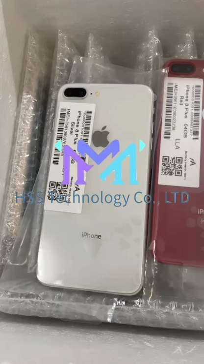 Apple iPhone 8 Plus 64GB 256GB,Smartphone US Version,iOS 14,5.5 Inches,Black,Resolution-1920 x 1080