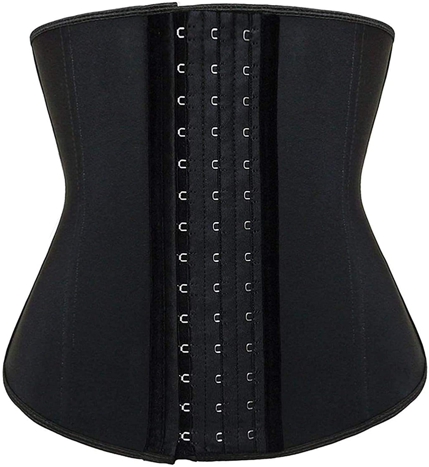  Latex Waist Trainer for Women Underbust Waist Cincher Corset Hourglass Workout Body Shaper Girdle