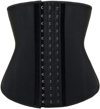  Latex Waist Trainer for Women Underbust Waist Cincher Corset Hourglass Workout Body Shaper Girdle